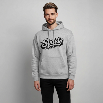 Sodele Design – Oversized Unisex Hoodie - Grau meliert
