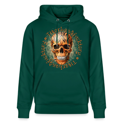 Tiger skull Design – Unisex Bio-Hoodie - Forest