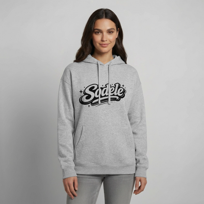 Sodele Design – Oversized Unisex Hoodie - Grau meliert
