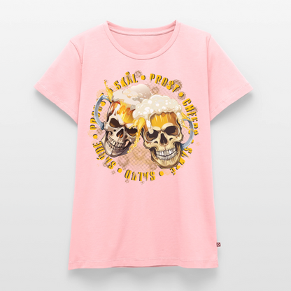 Party Skull Design – Frauen Premium T-Shirt - Rosa