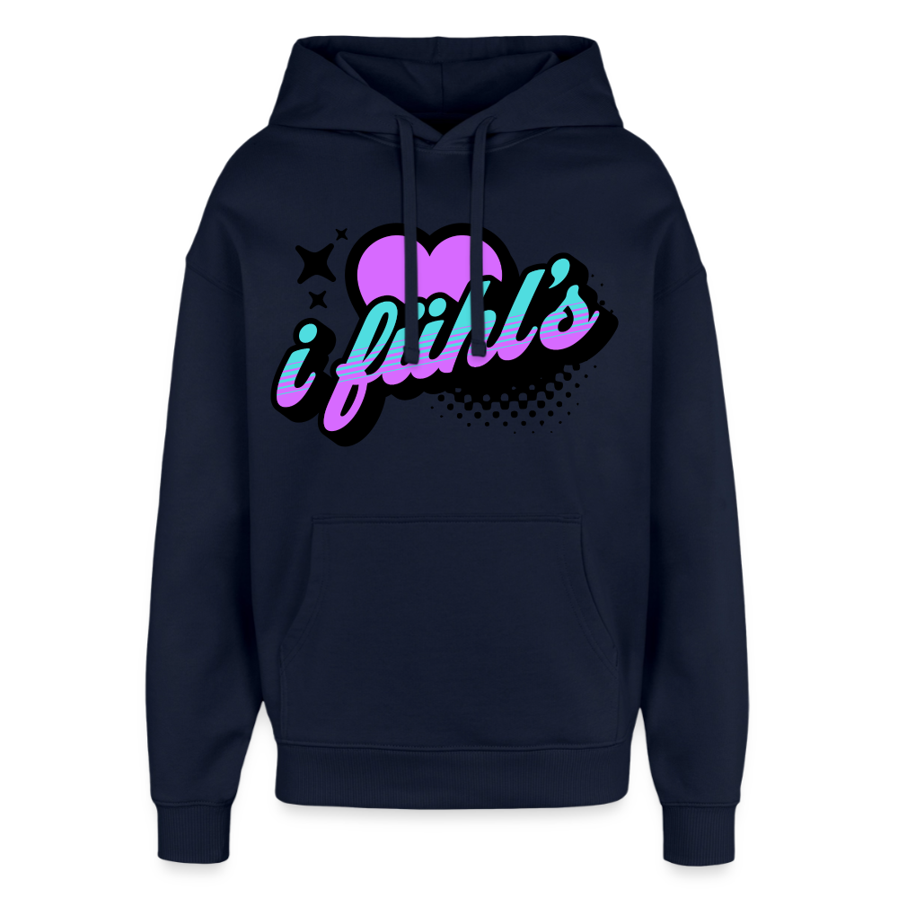i fühl‘s Design – Oversized Unisex Hoodie - Navy