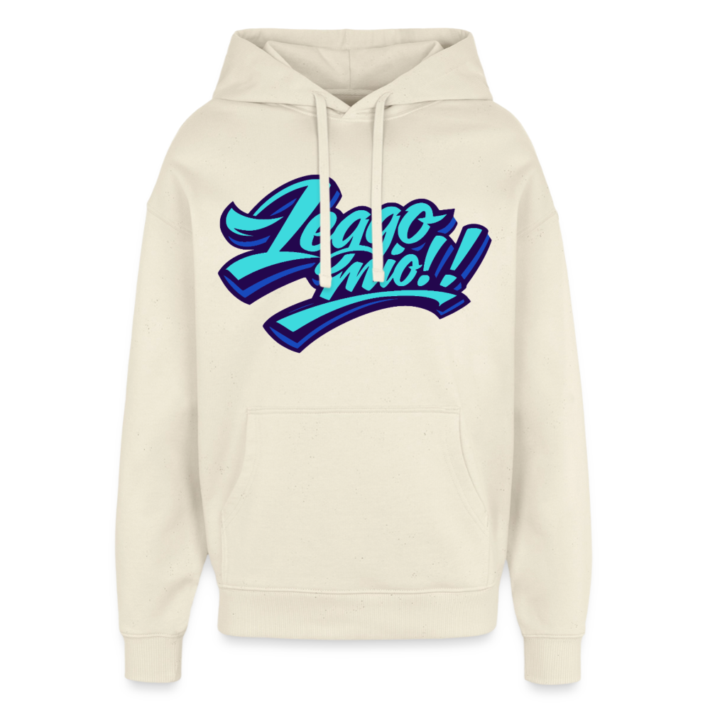 Leggomio Design – Oversized Unisex Hoodie - Natur