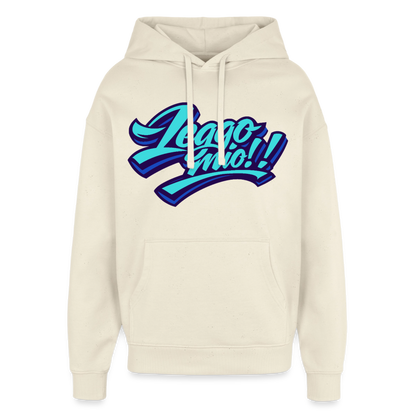 Leggomio Design – Oversized Unisex Hoodie - Natur