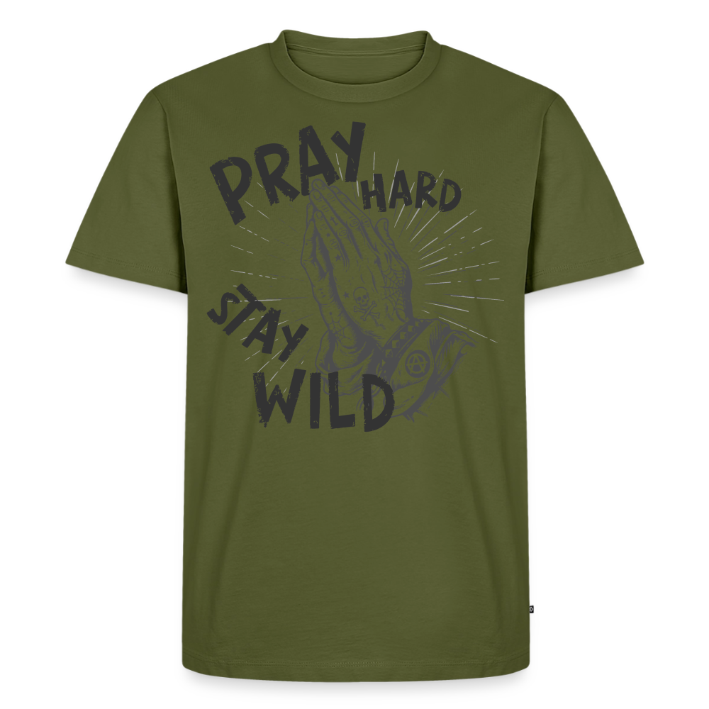 Play Hard Design – Männer Premium T-Shirt - Khaki