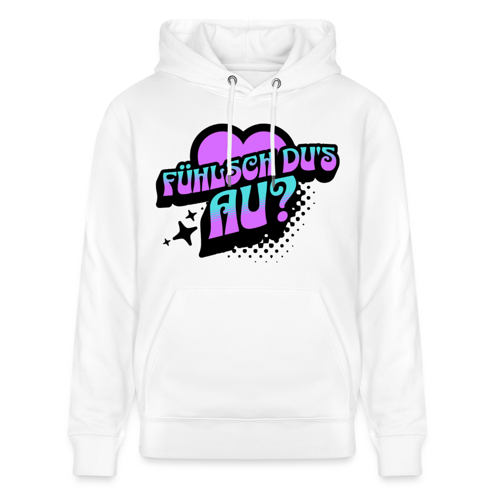 Fühlsch du‘s au Design – Unisex Bio-Hoodie - Weiß
