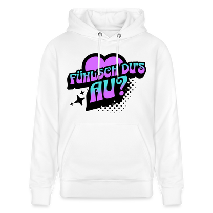 Fühlsch du‘s au Design – Unisex Bio-Hoodie - Weiß