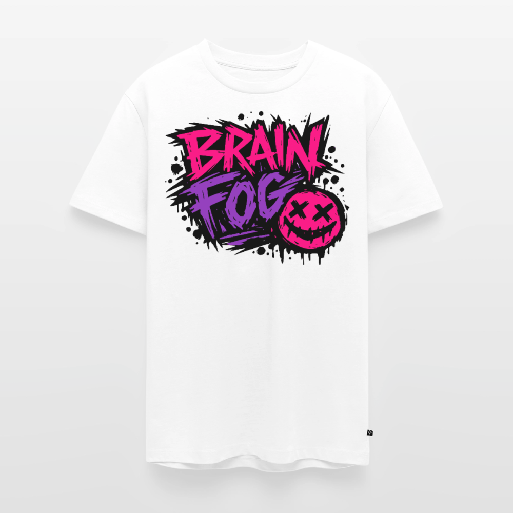 Brain Fog Design – Männer Premium T-Shirt - Weiß