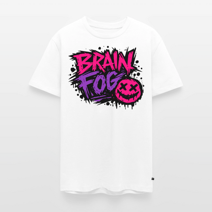 Brain Fog Design – Männer Premium T-Shirt - Weiß