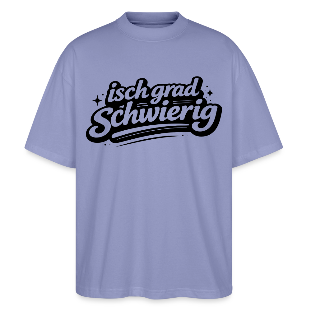 isch grad schwierig Design – Oversized Unisex Bio T-Shirt - Violett