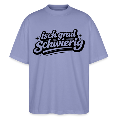 isch grad schwierig Design – Oversized Unisex Bio T-Shirt - Violett