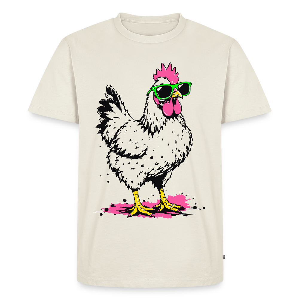 Street Schicken Design – Männer Premium T-Shirt - Naturweiß