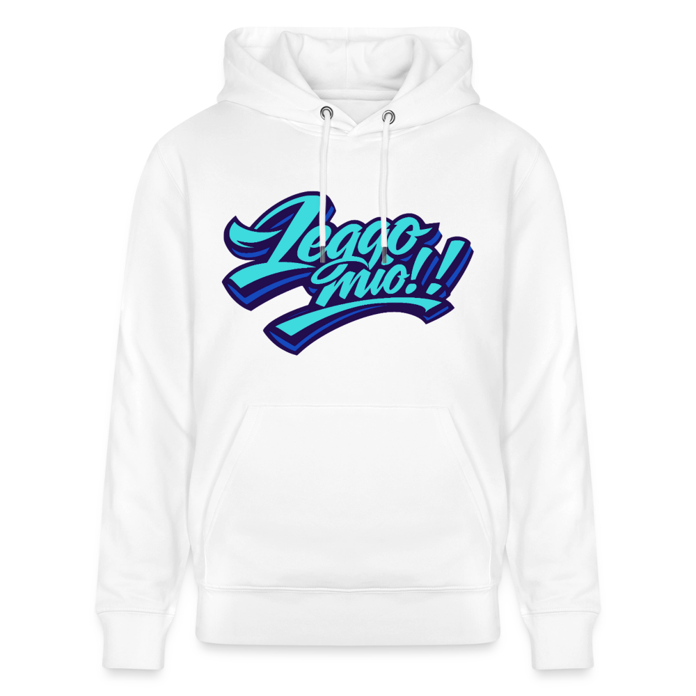 Leggomio Design – Unisex Bio-Hoodie - Weiß