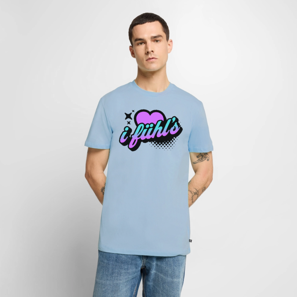 i fühl‘s Design – Männer Premium T-Shirt - Hellblau