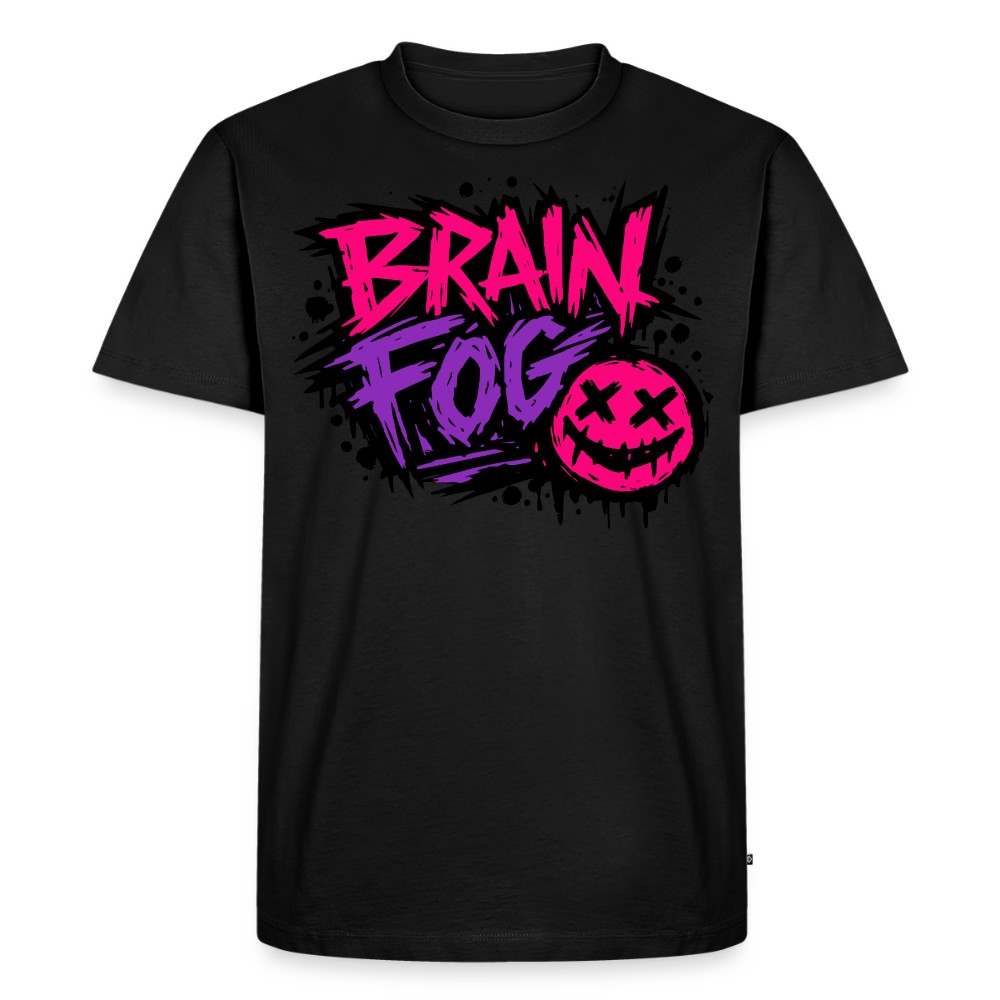 Brain Fog Design – Männer Premium T-Shirt - Schwarz