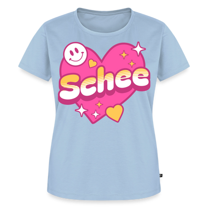 Schee Design – Frauen Premium T-Shirt - Hellblau