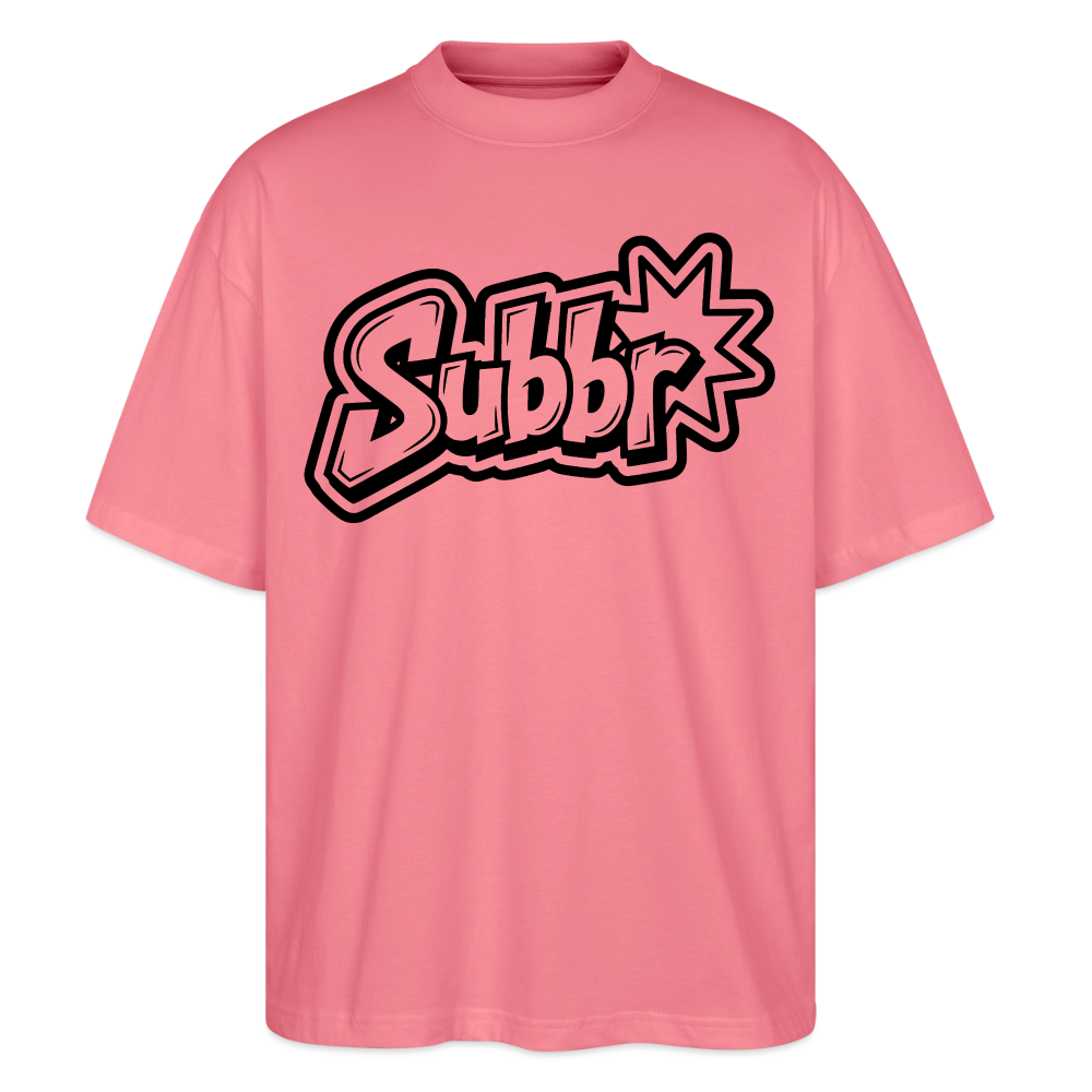 Subbr Design – Oversized Unisex Bio T-Shirt - Pink 