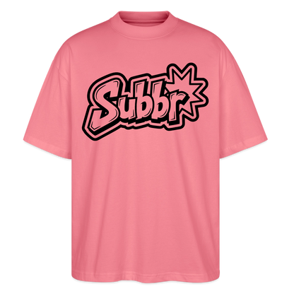 Subbr Design – Oversized Unisex Bio T-Shirt - Pink 