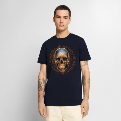 Sande Skull Design – Männer Premium T-Shirt - Navy