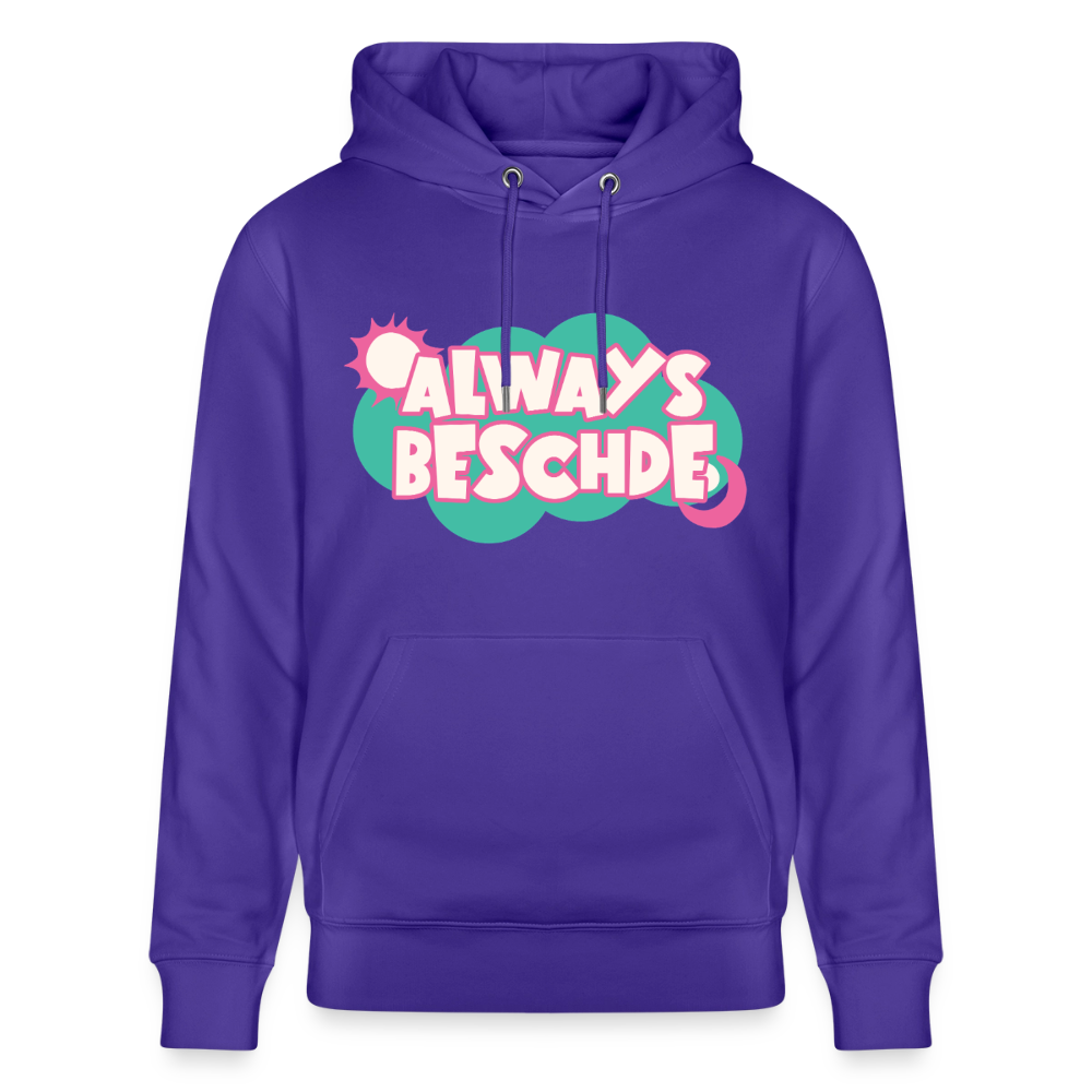 Always Beschde Design – Unisex Bio-Hoodie - Purple Love 