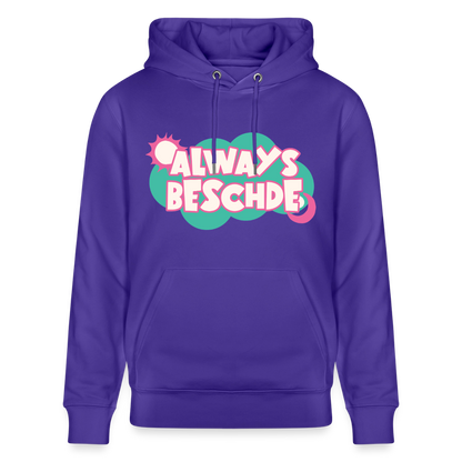 Always Beschde Design – Unisex Bio-Hoodie - Purple Love 