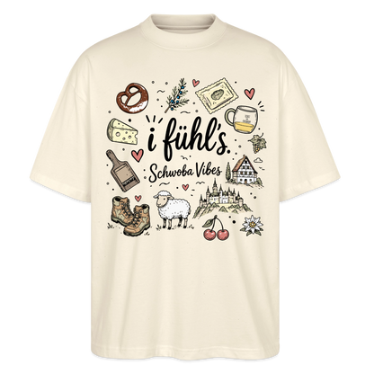 Oversized Unisex Bio T-Shirt - Natur