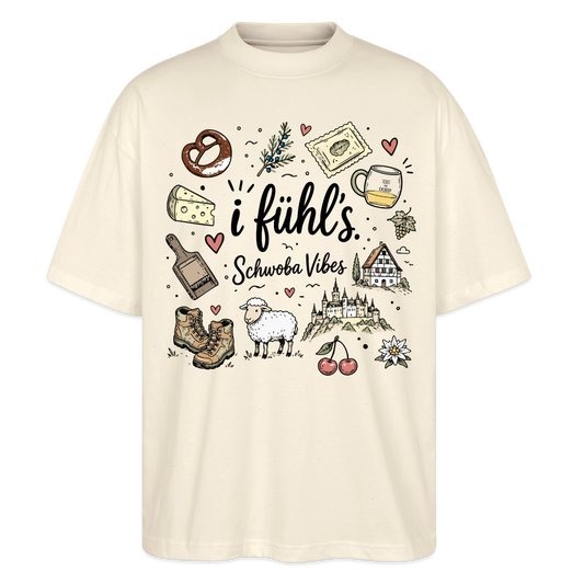 Oversized Unisex Bio T-Shirt - Natur