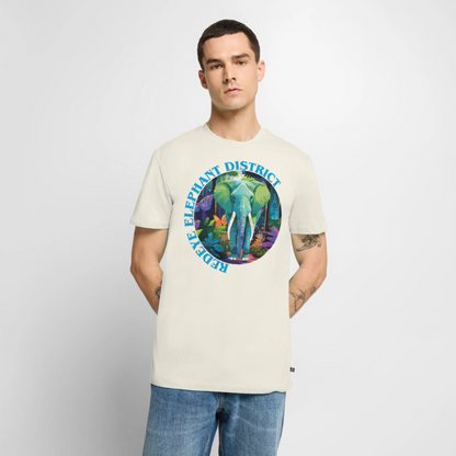 Elephant Design – Männer Premium T-Shirt - Naturweiß