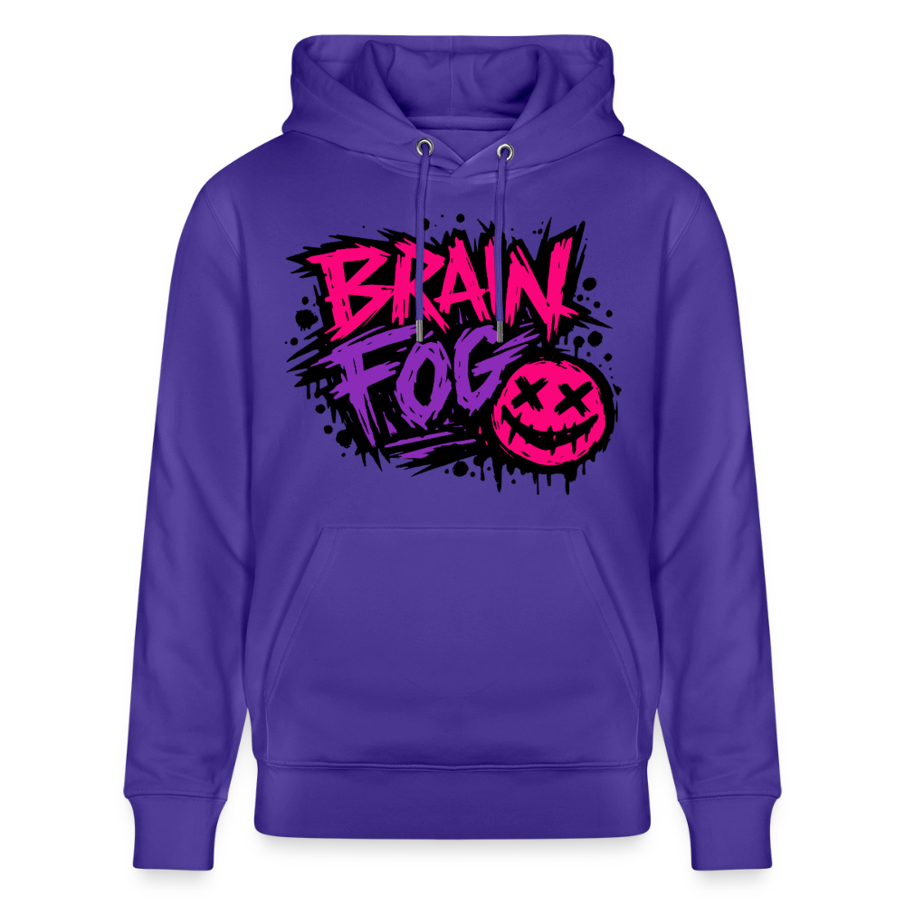 Brain Fog Design – Unisex Bio-Hoodie - Purple Love 