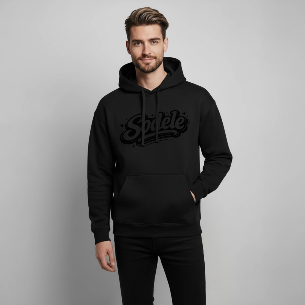 Sodele Design – Oversized Unisex Hoodie - Schwarz