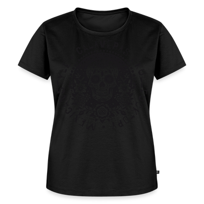 Sugar Skull Black Design - Frauen Premium T-Shirt - Schwarz