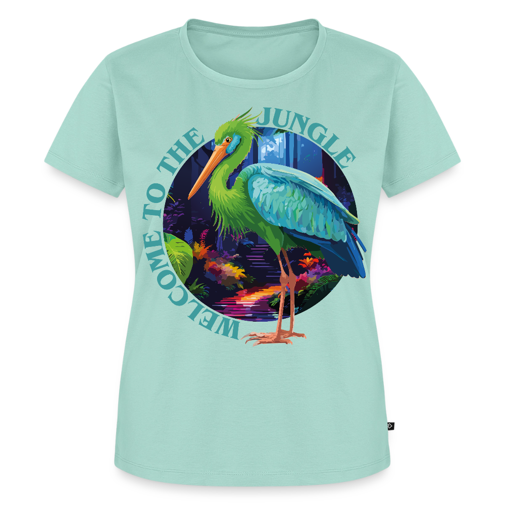 Jungle Design – Frauen Premium T-Shirt - Mint 