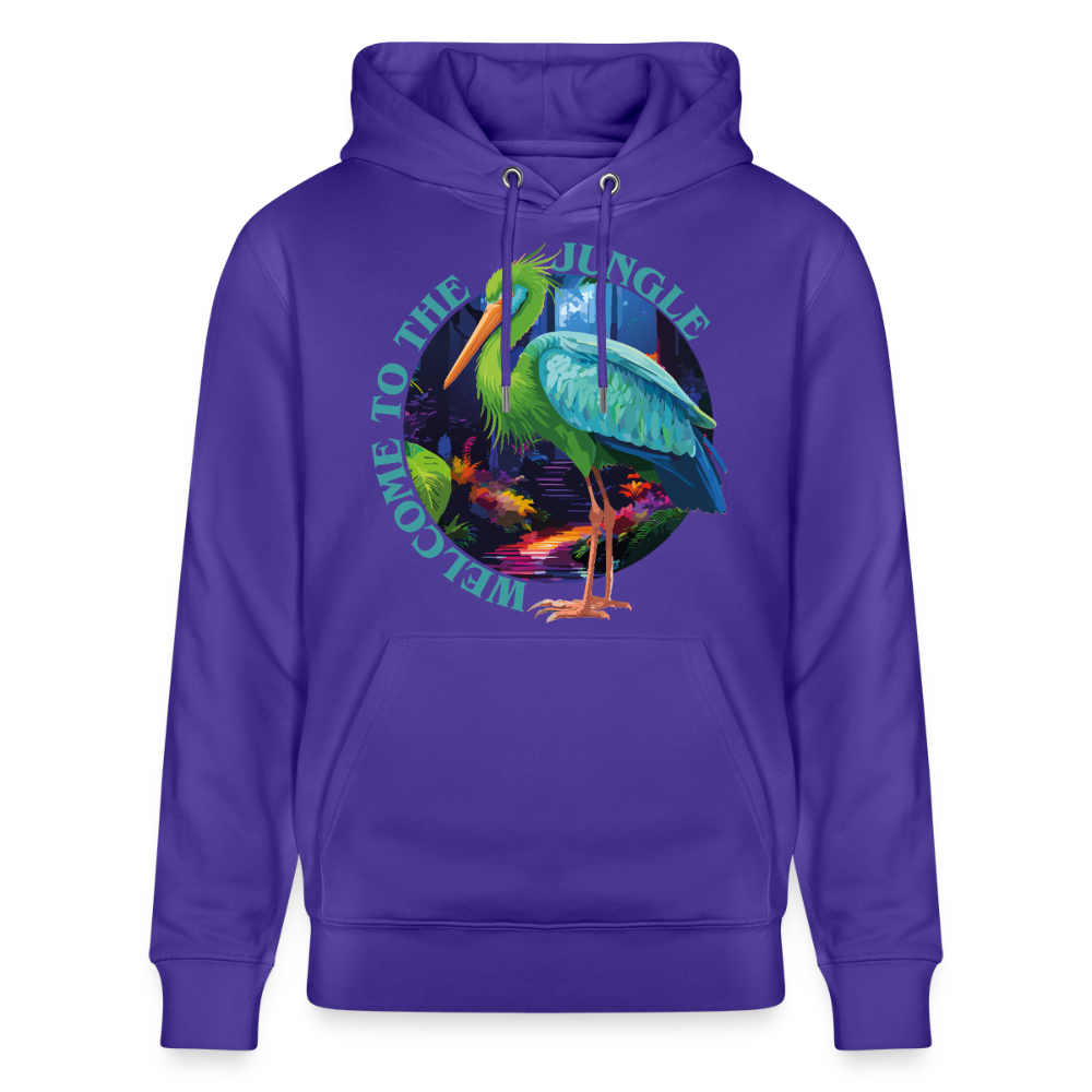 Jungle Design – Unisex Bio-Hoodie - Purple Love 