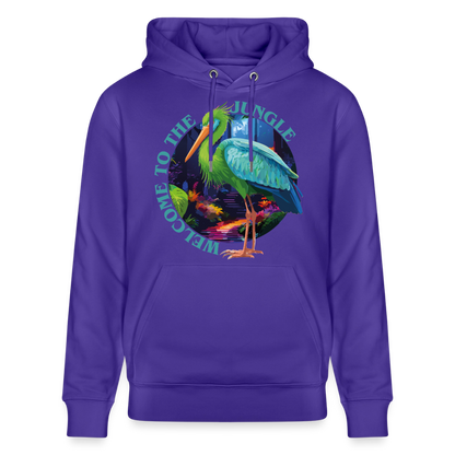 Jungle Design – Unisex Bio-Hoodie - Purple Love 
