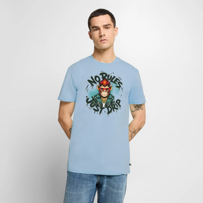 Monkey No Rules Design – Männer Premium T-Shirt - Hellblau
