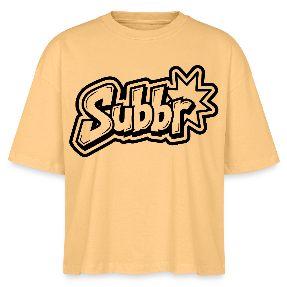 Subbr Design – Frauen Boxy Bio-T-Shirt - Mispel