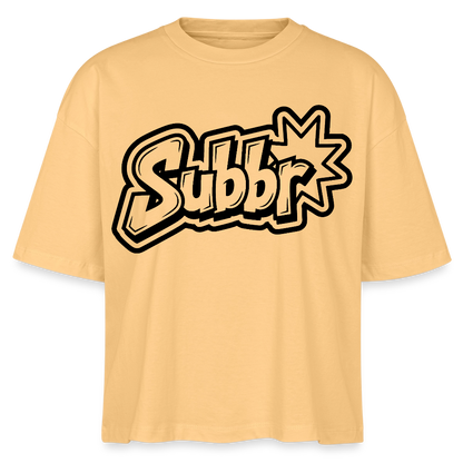 Subbr Design – Frauen Boxy Bio-T-Shirt - Mispel