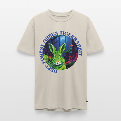 Tiger Rabbit Design – Männer Premium T-Shirt - Beige