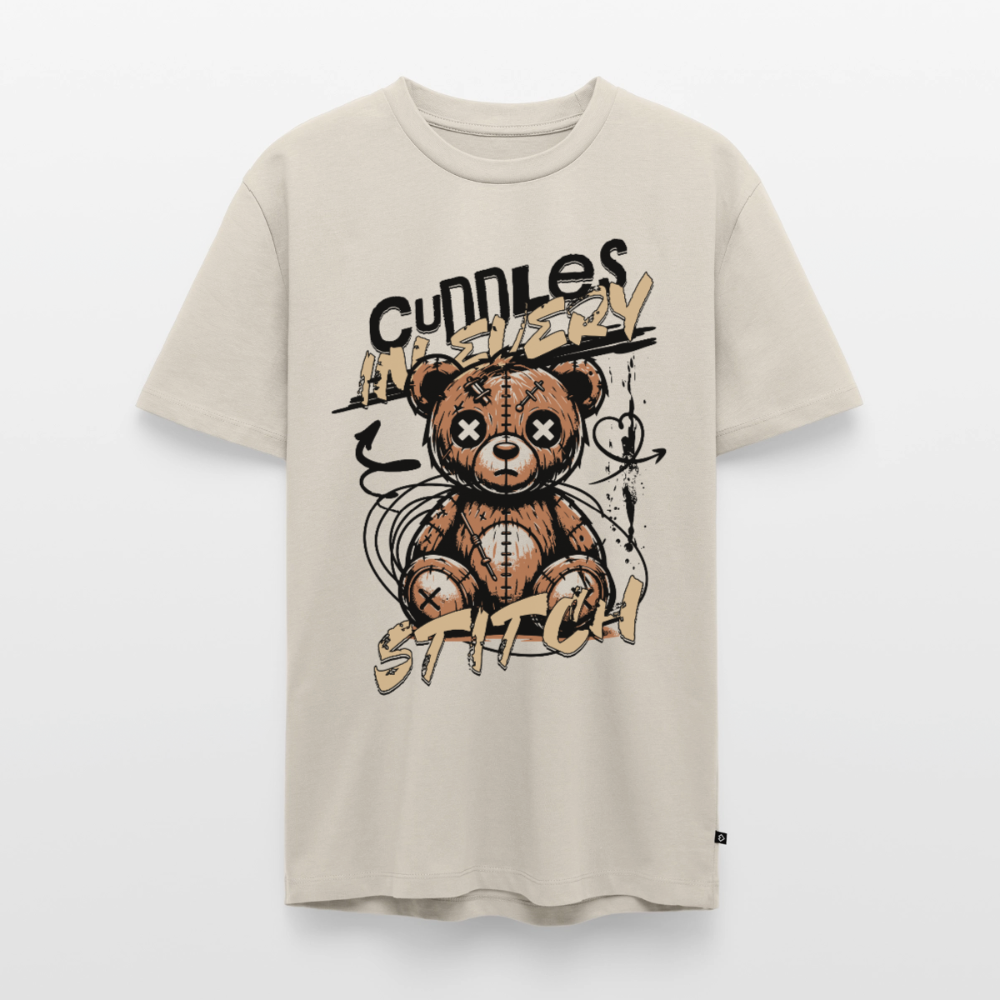 Bear Design – Männer Premium T-Shirt - Beige