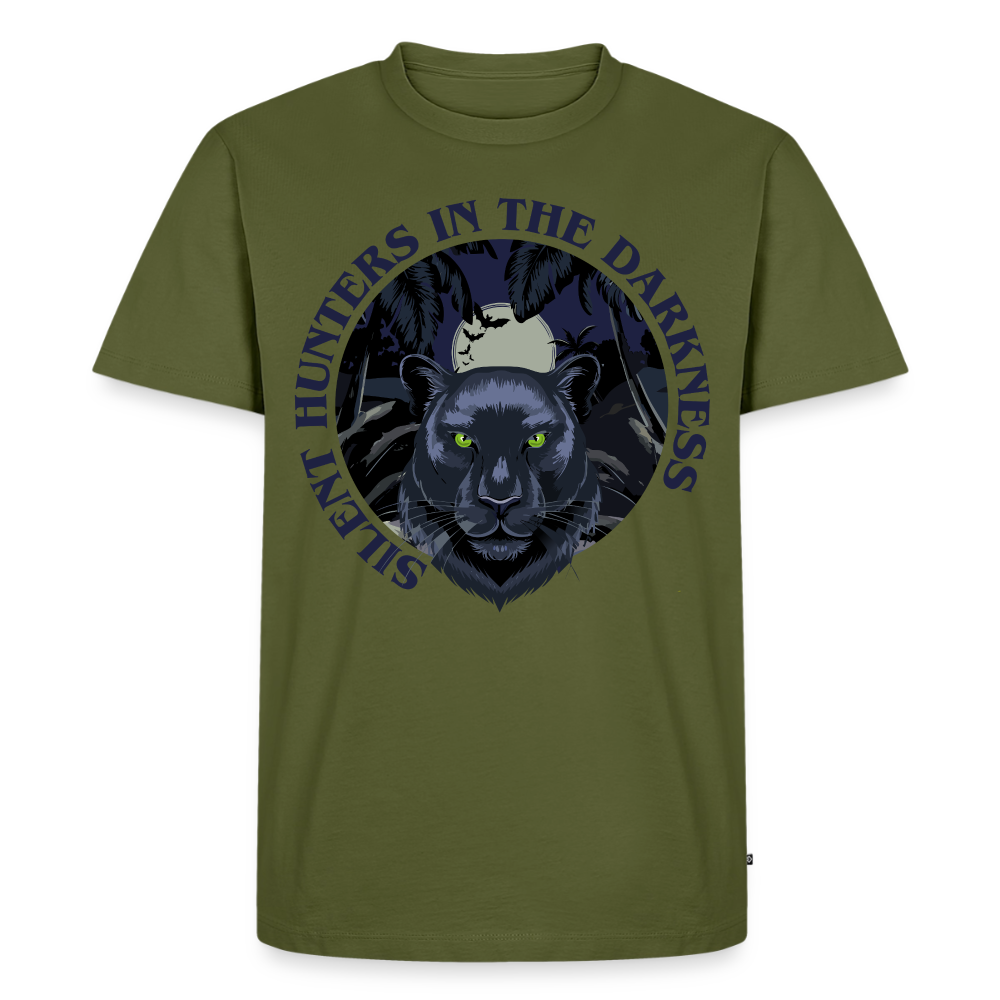 Silent Hunter Design – Männer Premium T-Shirt - Khaki