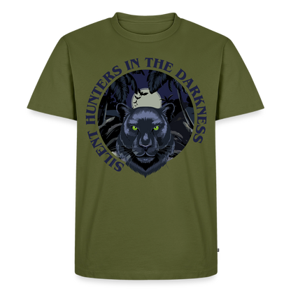 Silent Hunter Design – Männer Premium T-Shirt - Khaki