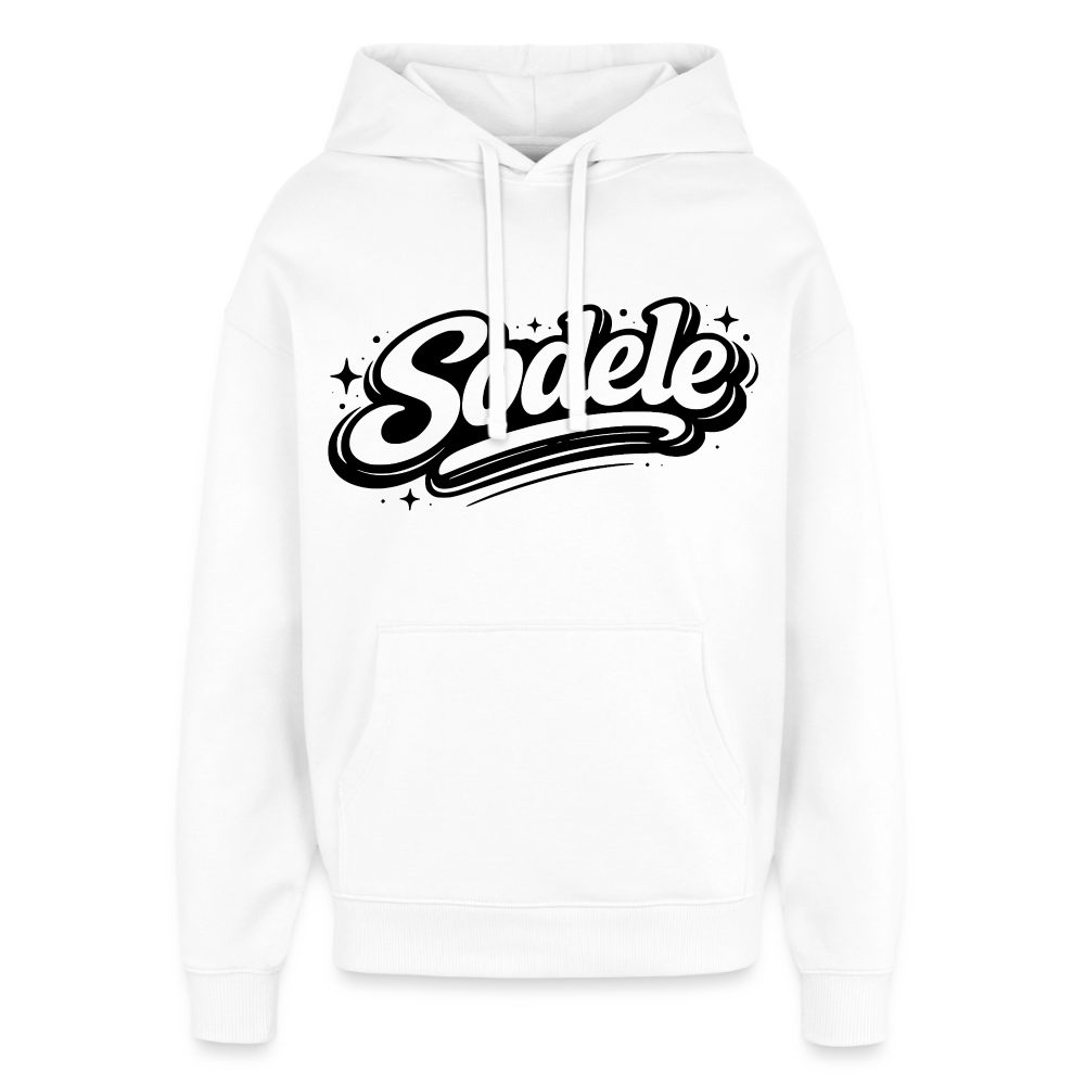 Sodele Design – Oversized Unisex Hoodie - Weiß