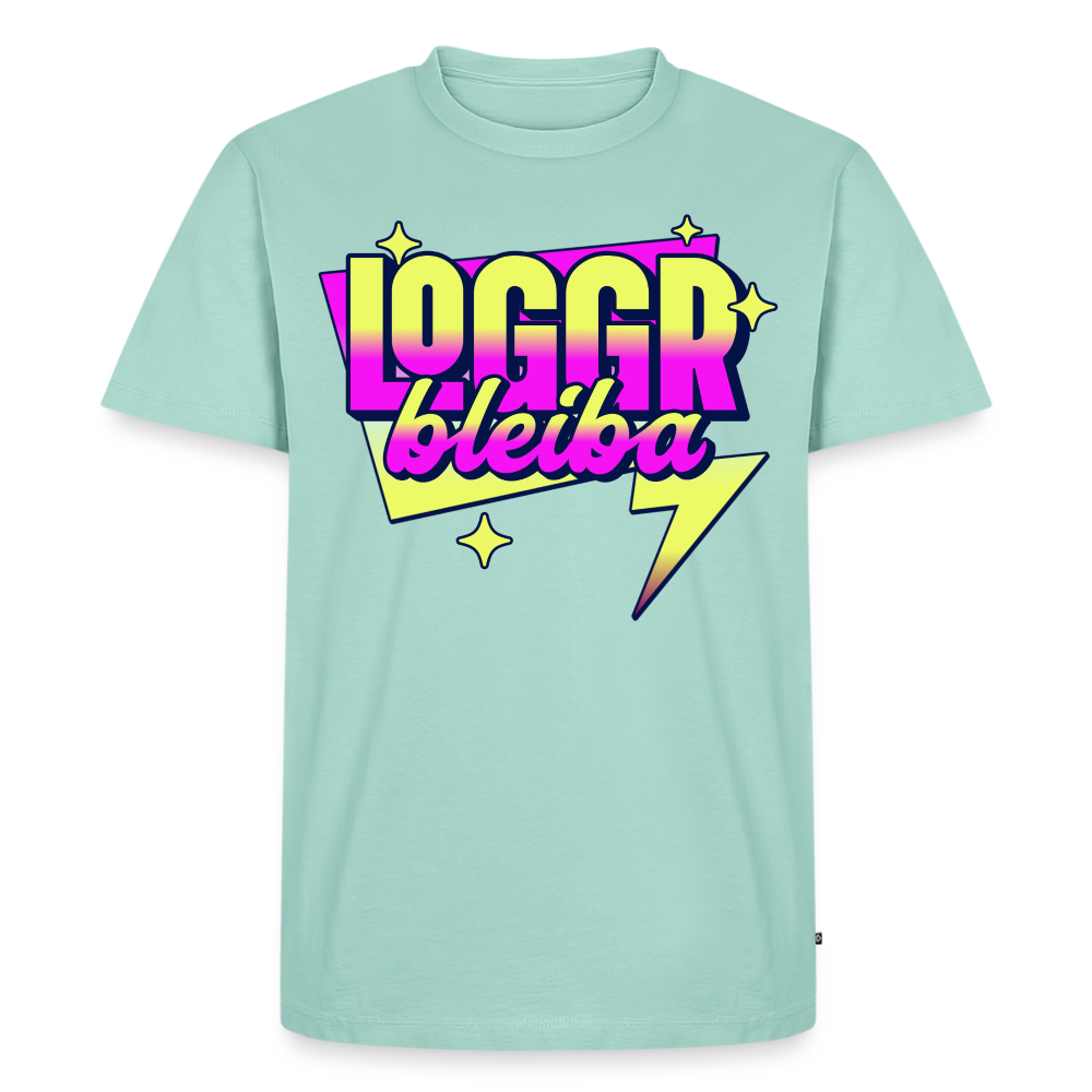 Logger bleibt Design – Männer Premium T-Shirt - Mint 