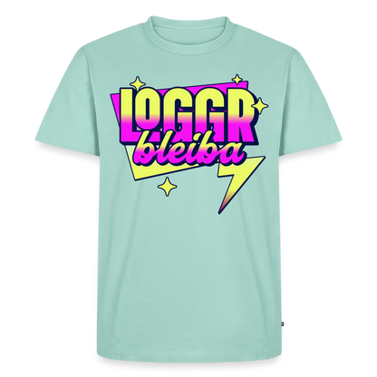 Logger bleibt Design – Männer Premium T-Shirt - Mint 