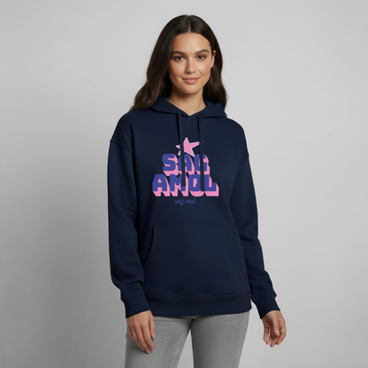 Sagamol Design – Oversized Unisex Hoodie - Navy