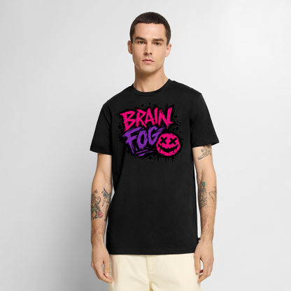 Brain Fog Design – Männer Premium T-Shirt - Schwarz