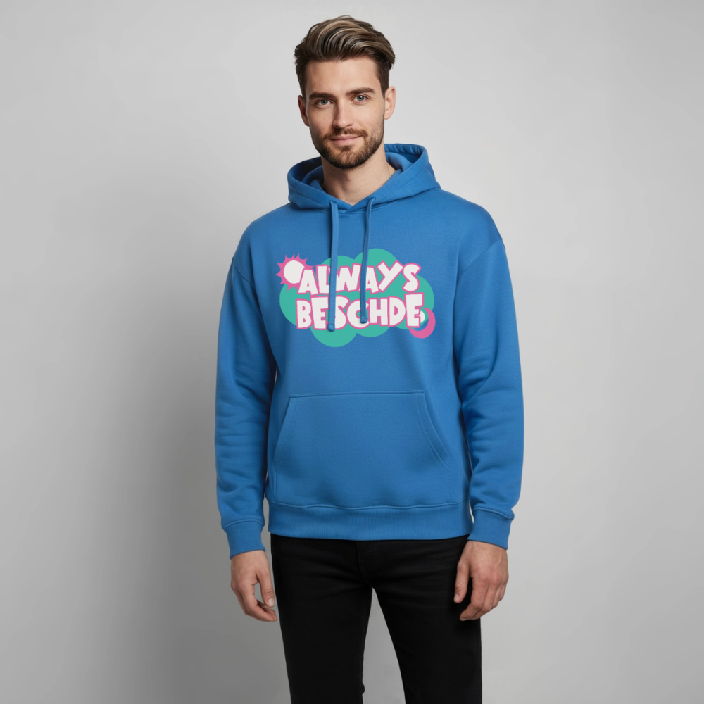 Always Beschde Design – Oversized Unisex Hoodie - Achtsames Blau