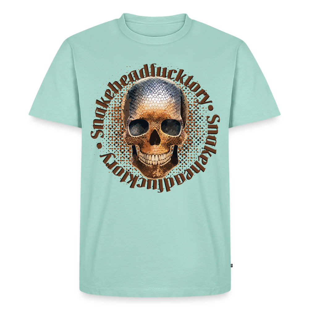 Sande Skull Design – Männer Premium T-Shirt - Mint 
