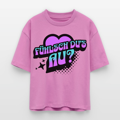 Fühlsch du‘s au Design – Frauen Boxy Bio-T-Shirt - Pink