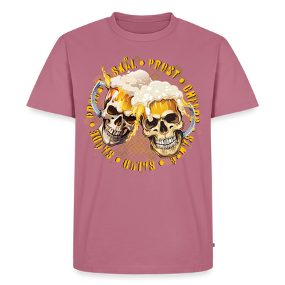 Party Skull Design – Männer Premium T-Shirt - Mauve