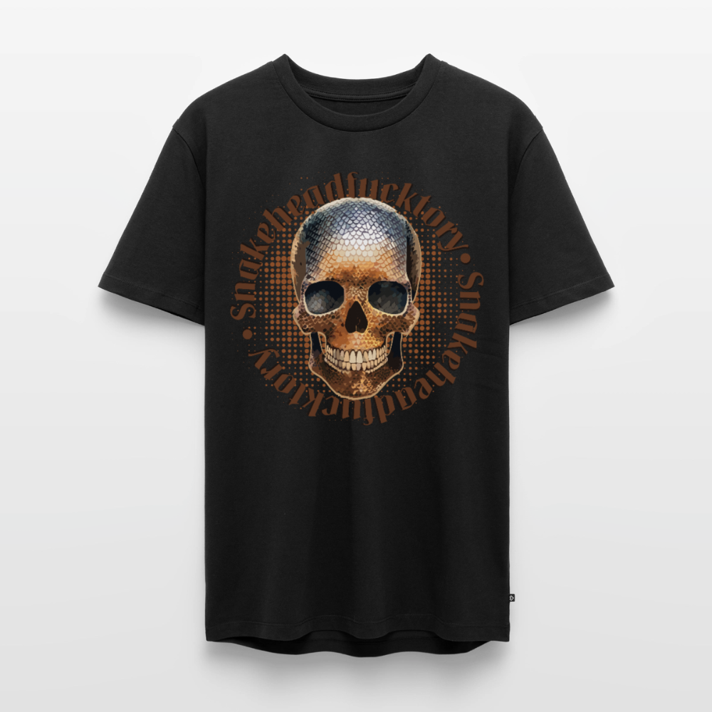 Sande Skull Design – Männer Premium T-Shirt - Schwarz